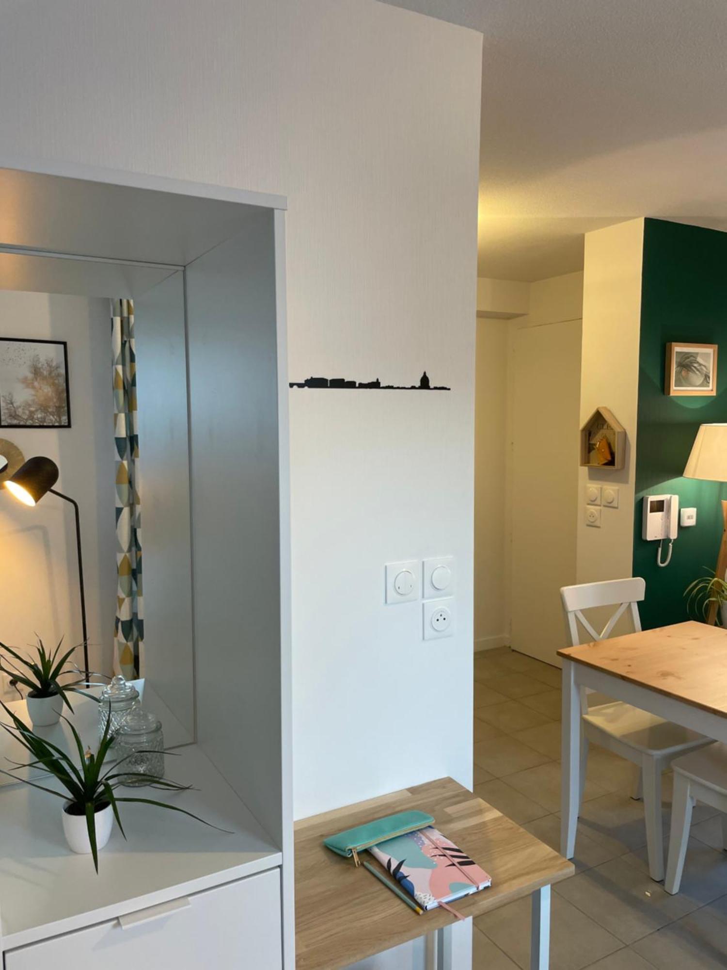 Ferienwohnung Minimes, Studio Cosy Tout Confort, Wifi, Parking Toulouse Exterior foto